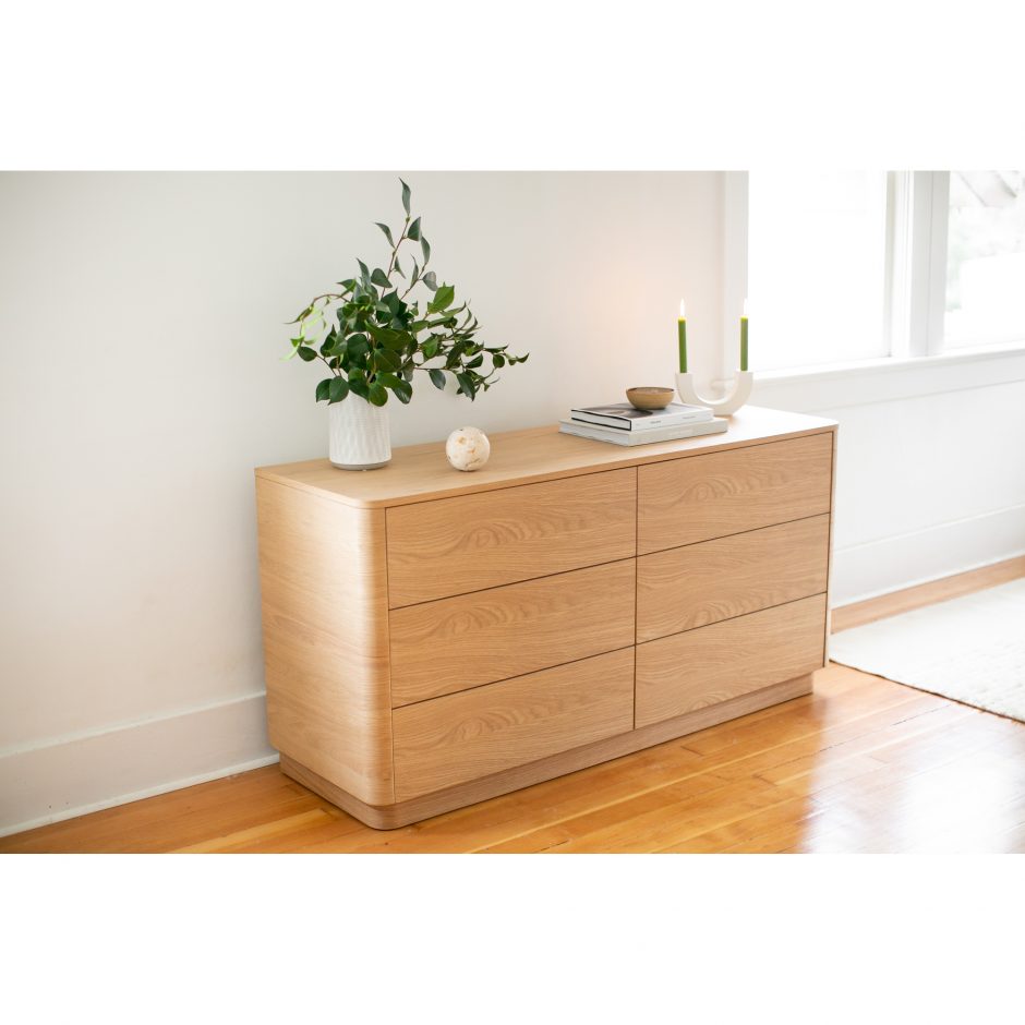 Curve Dresser 16 - FURNITURE - dresser Moe's Furniture