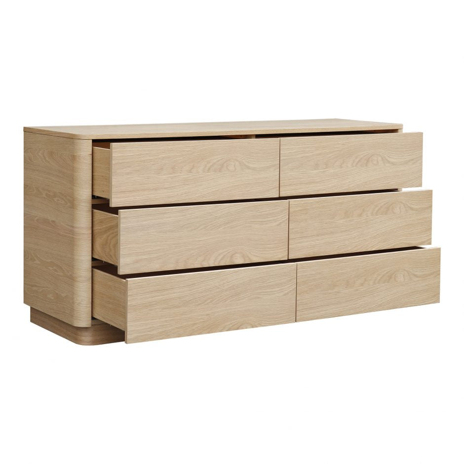 Curve Dresser 16 - FURNITURE - dresser Moe's Furniture