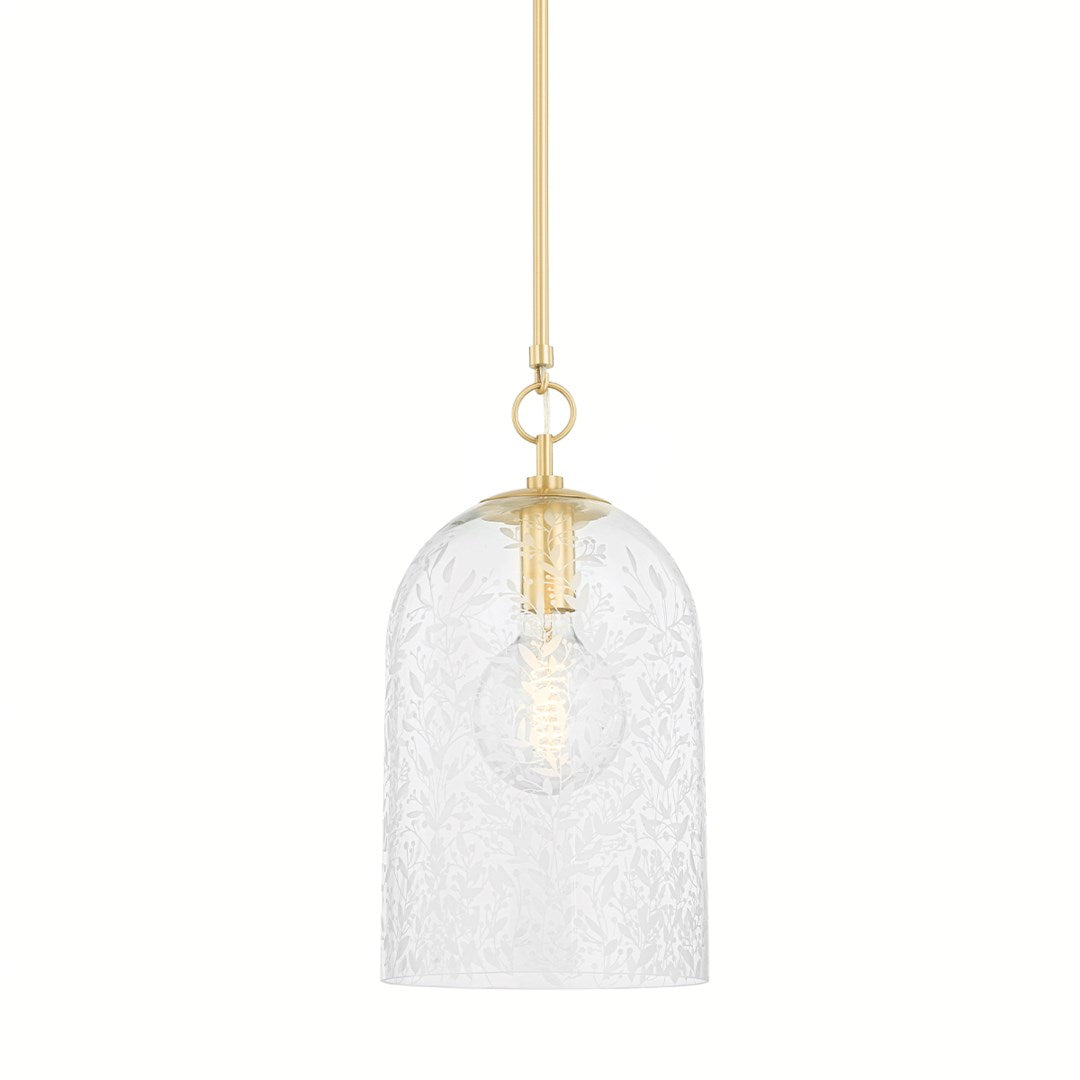 Belleville Pendant - Aged Brass LIGHTING - pendant Hudson Valley Lighting