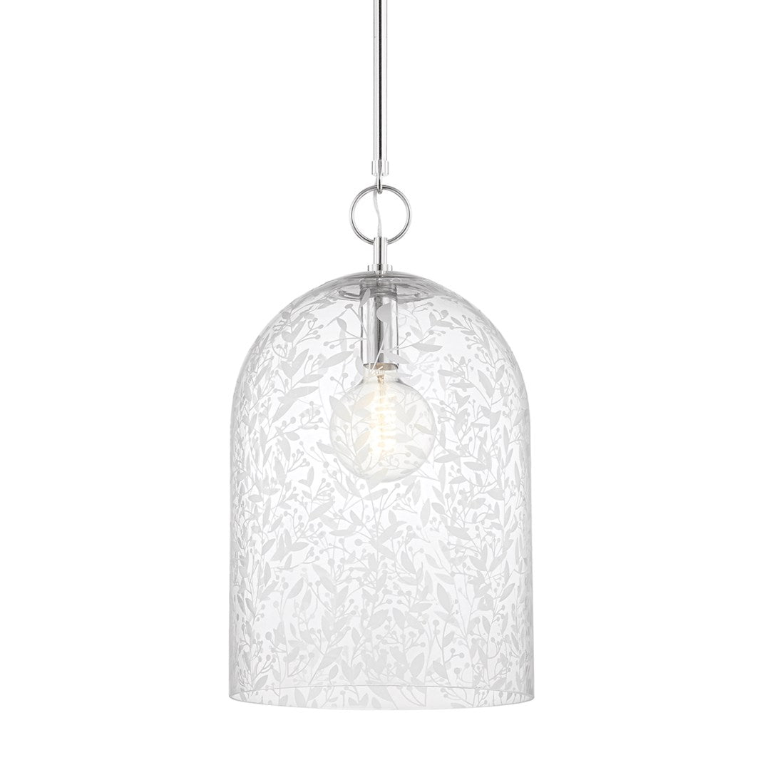 Belleville Pendant - Polished Nickel LIGHTING - pendant Hudson Valley Lighting Large
