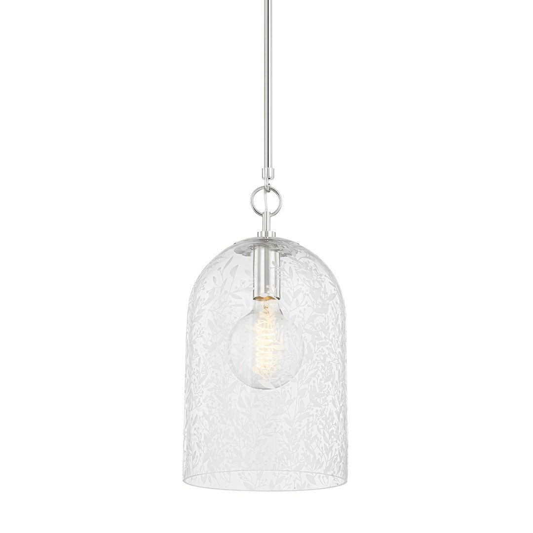 Belleville Pendant - Polished Nickel LIGHTING - pendant Hudson Valley Lighting Medium