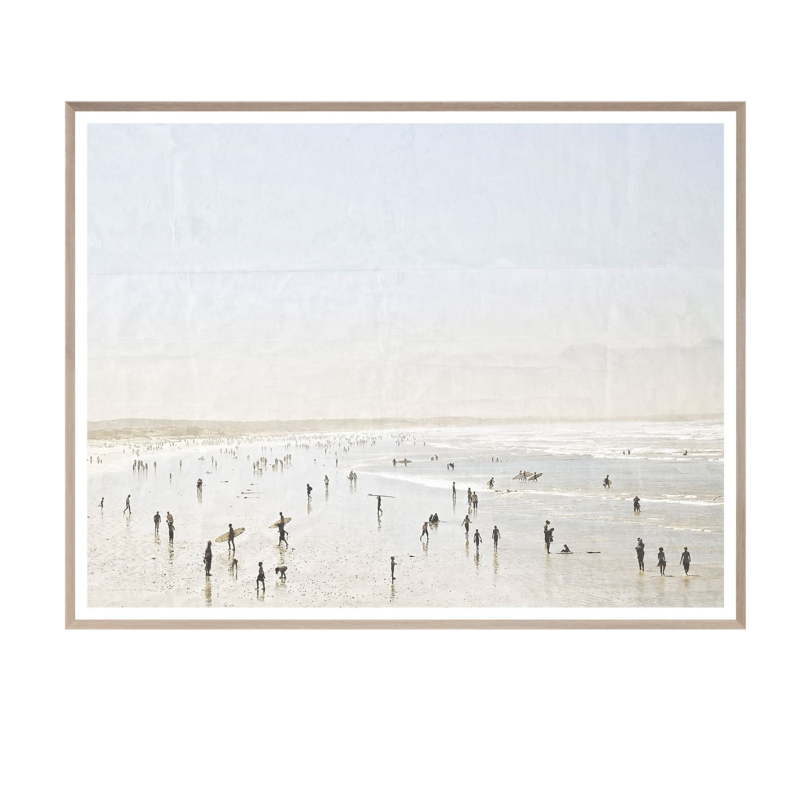 "Blissful Surf" Framed Photo Print - Rug & Weave