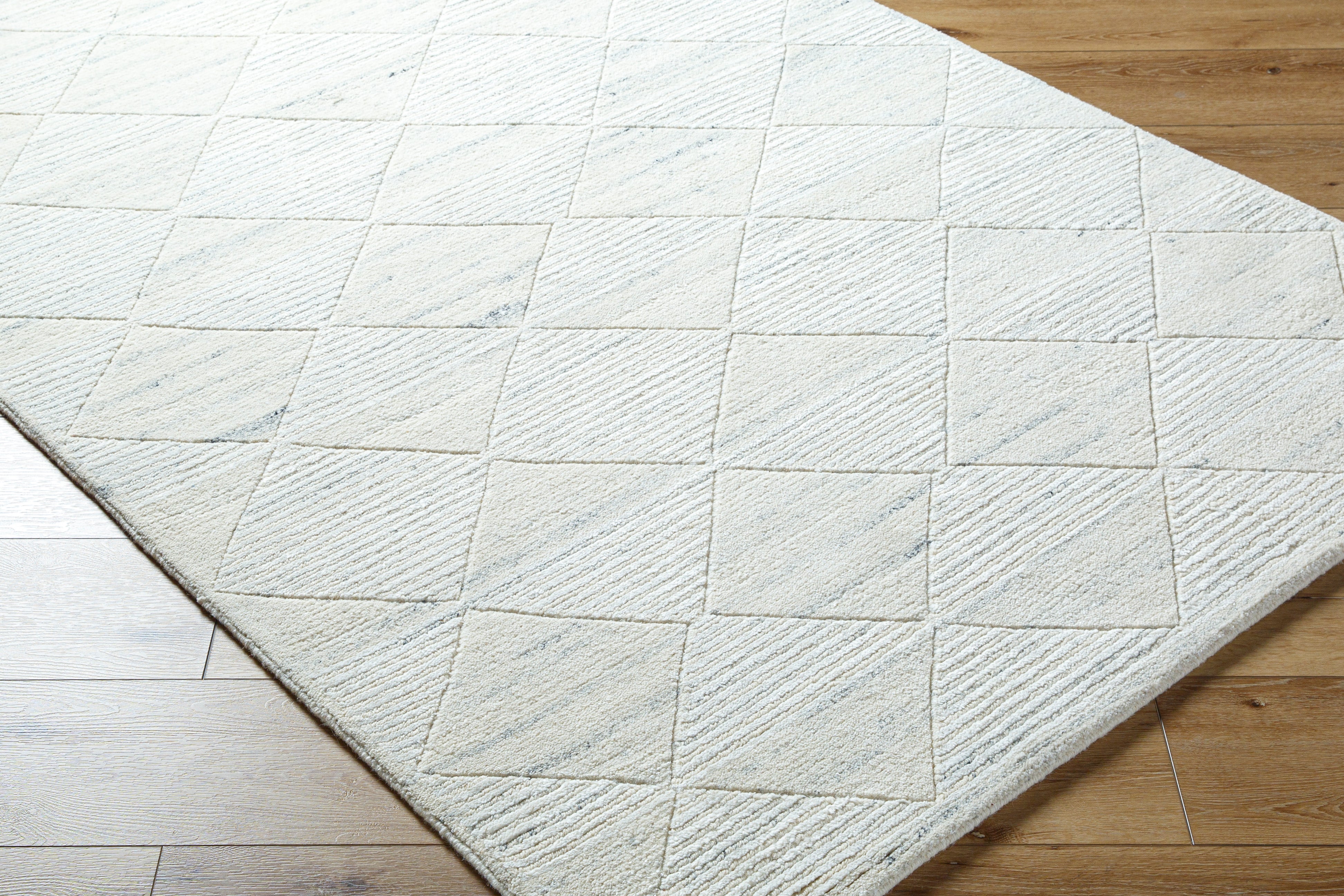 Becki Owens Gina Diamond Rug 0-RUGS - wool Surya