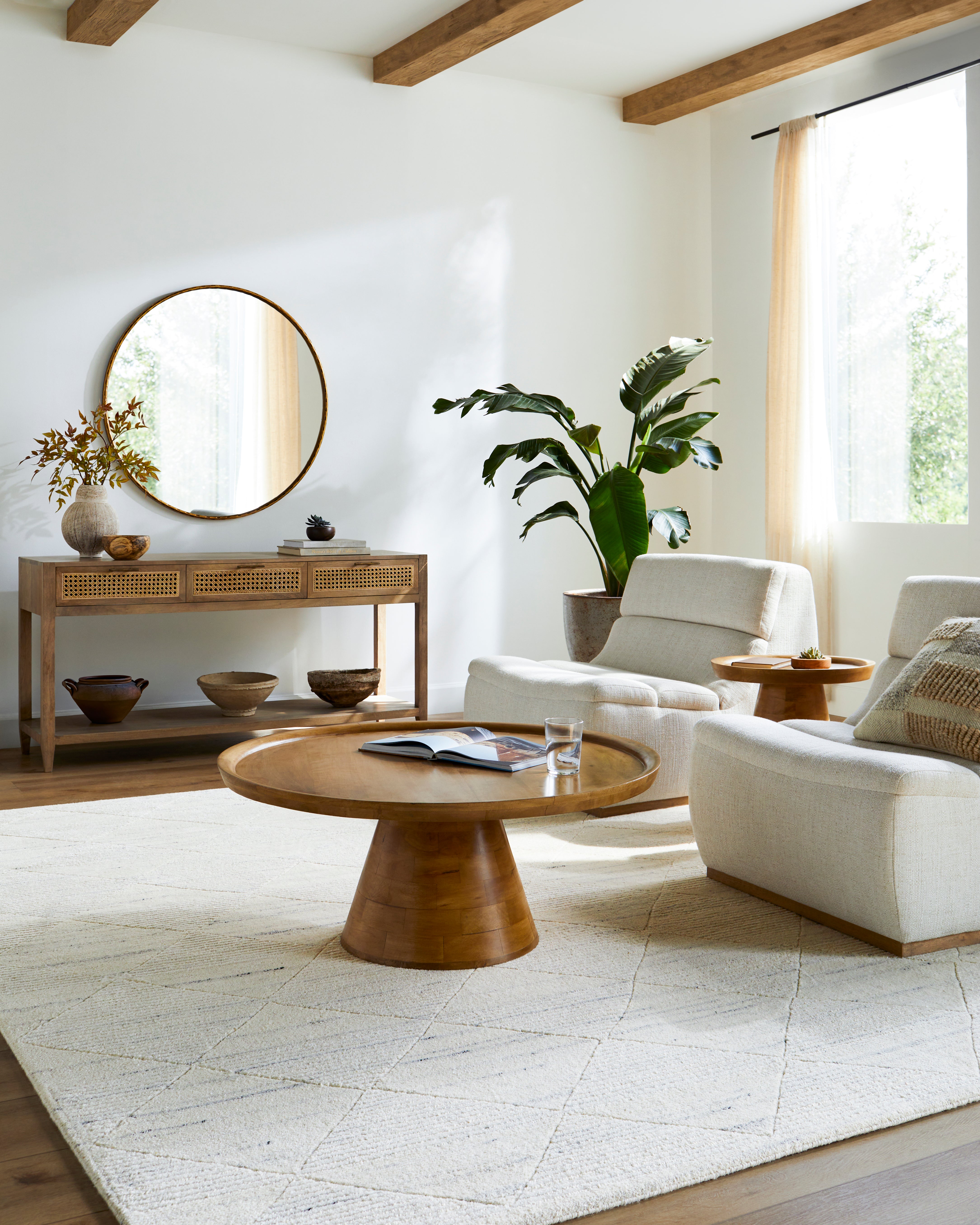 Becki Owens Gina Diamond Rug 0-RUGS - wool Surya