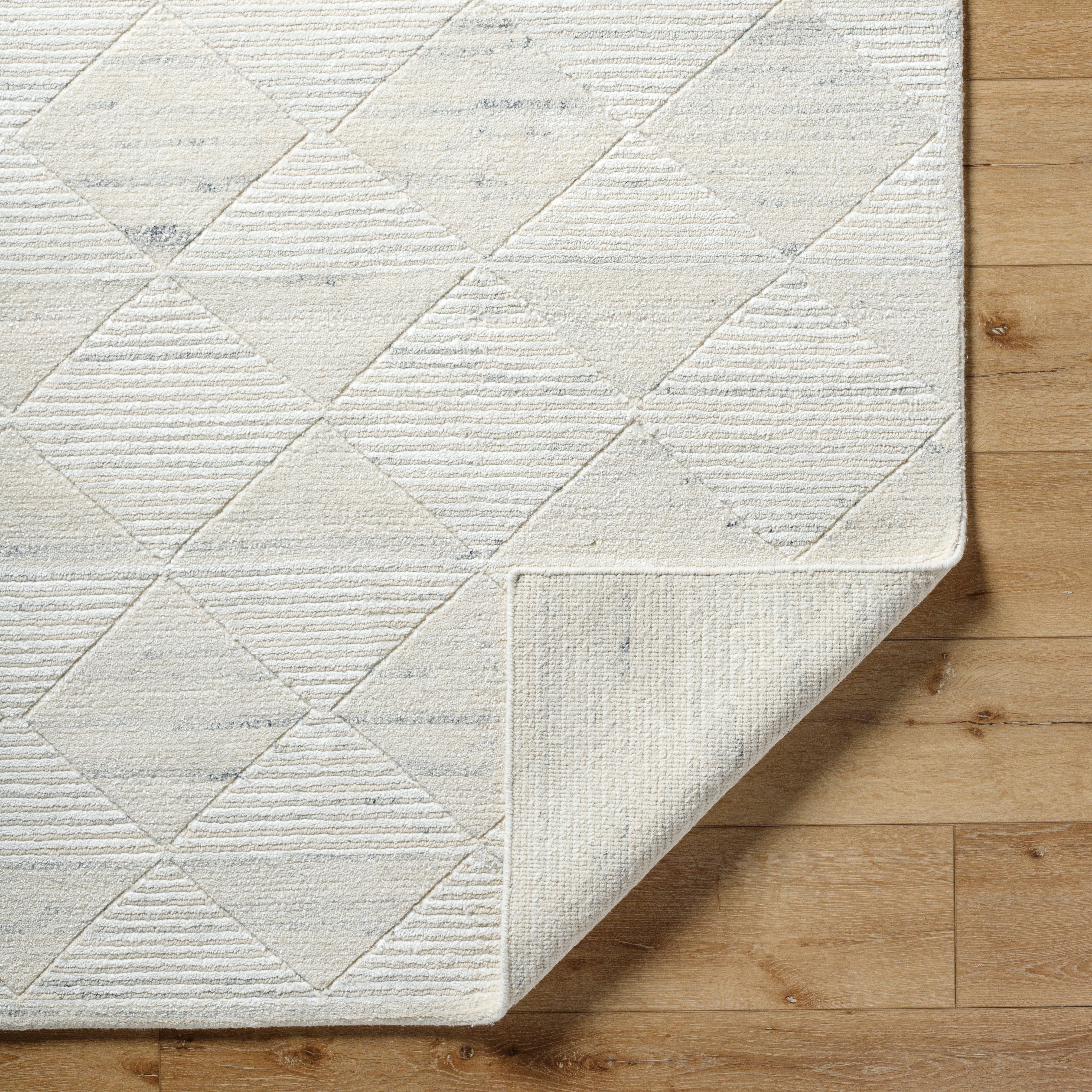 Becki Owens Gina Diamond Rug 0-RUGS - wool Surya