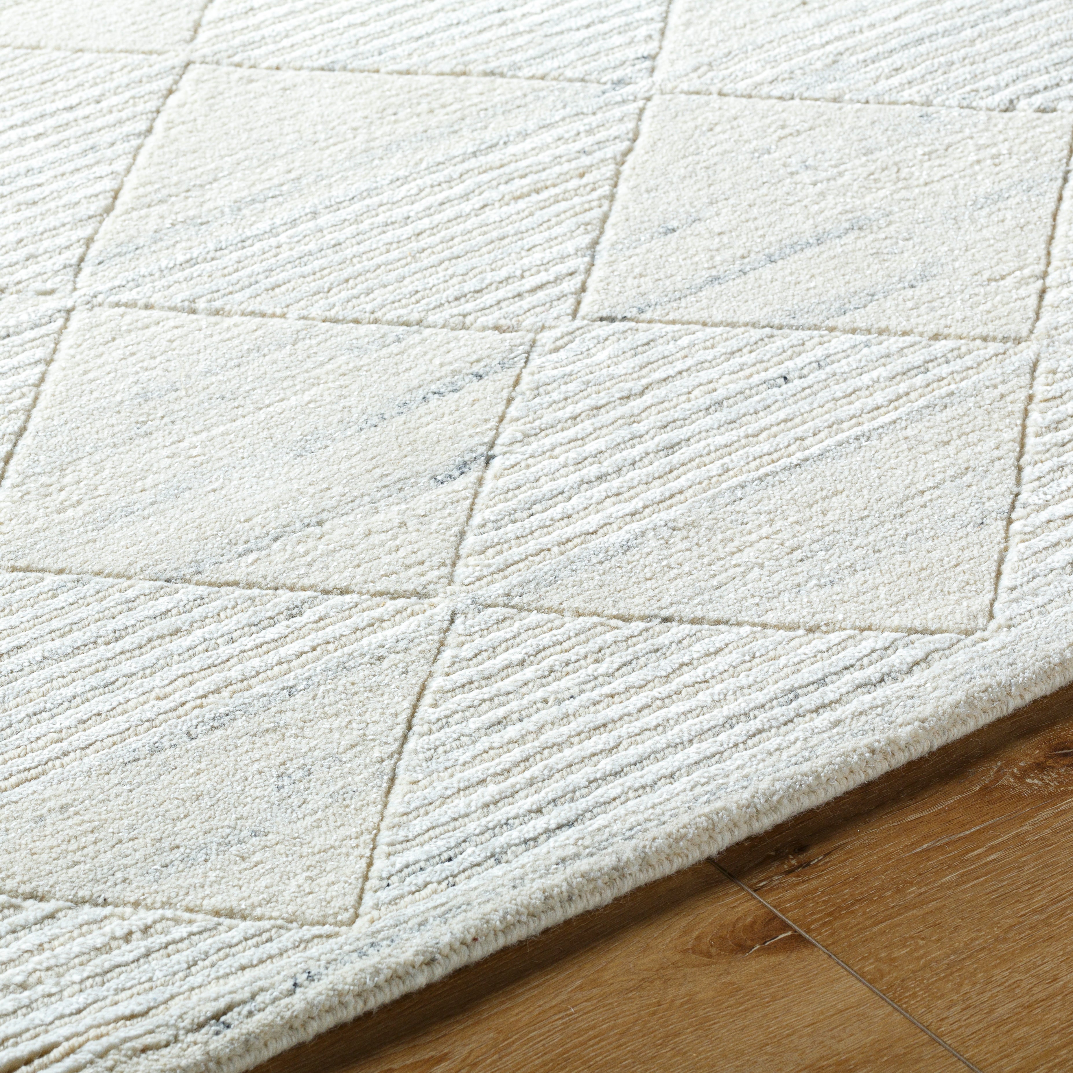 Becki Owens Gina Diamond Rug 0-RUGS - wool Surya