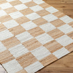 Becki Owens Kamey Checkered Jute Rug 0-RUGS - jute Surya
