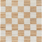Becki Owens Kamey Checkered Jute Rug 0-RUGS - jute Surya