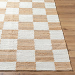 Becki Owens Kamey Checkered Jute Rug 0-RUGS - jute Surya