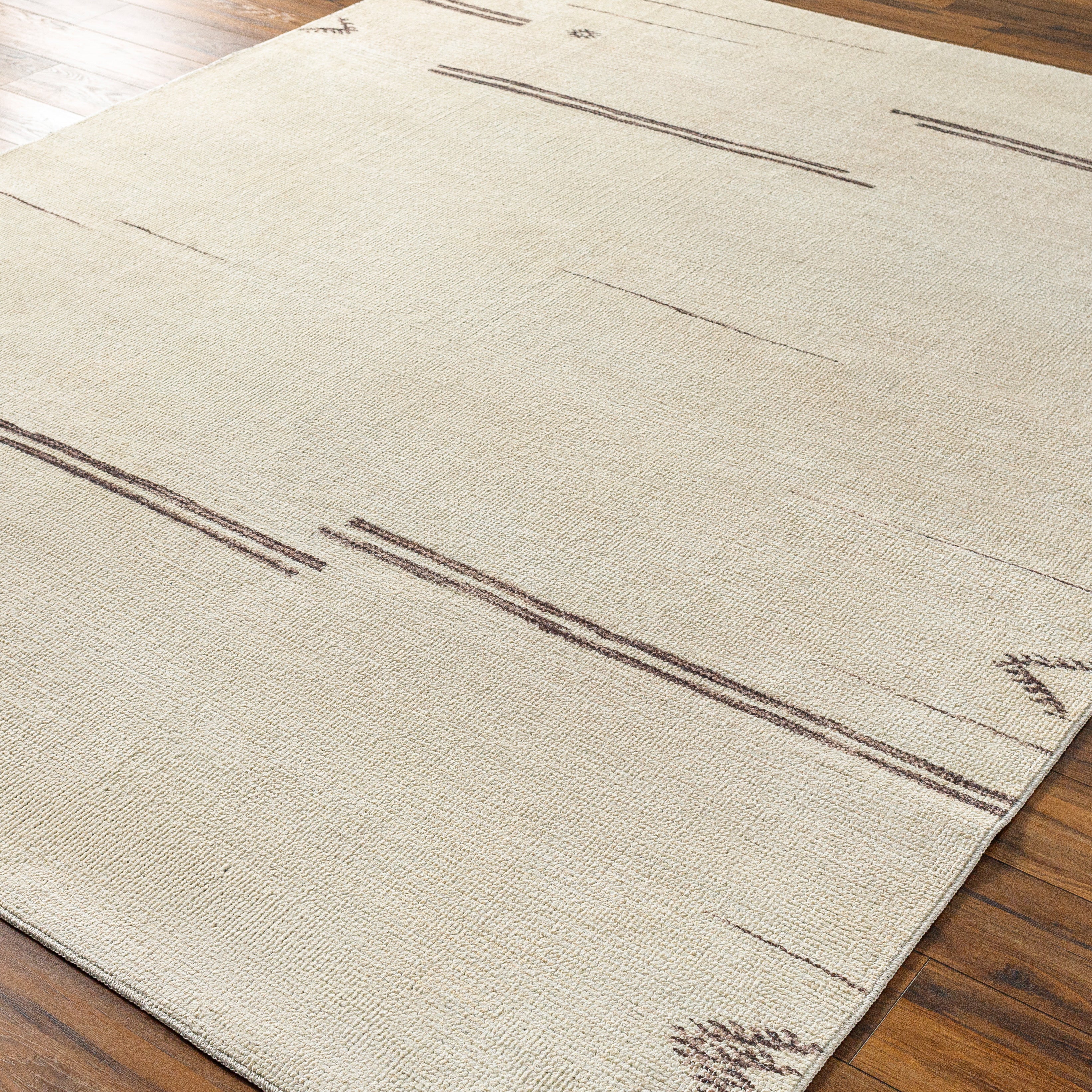 Becki Owens Rivi Ivory / Granite Rug 0-RUGS-patterned Surya