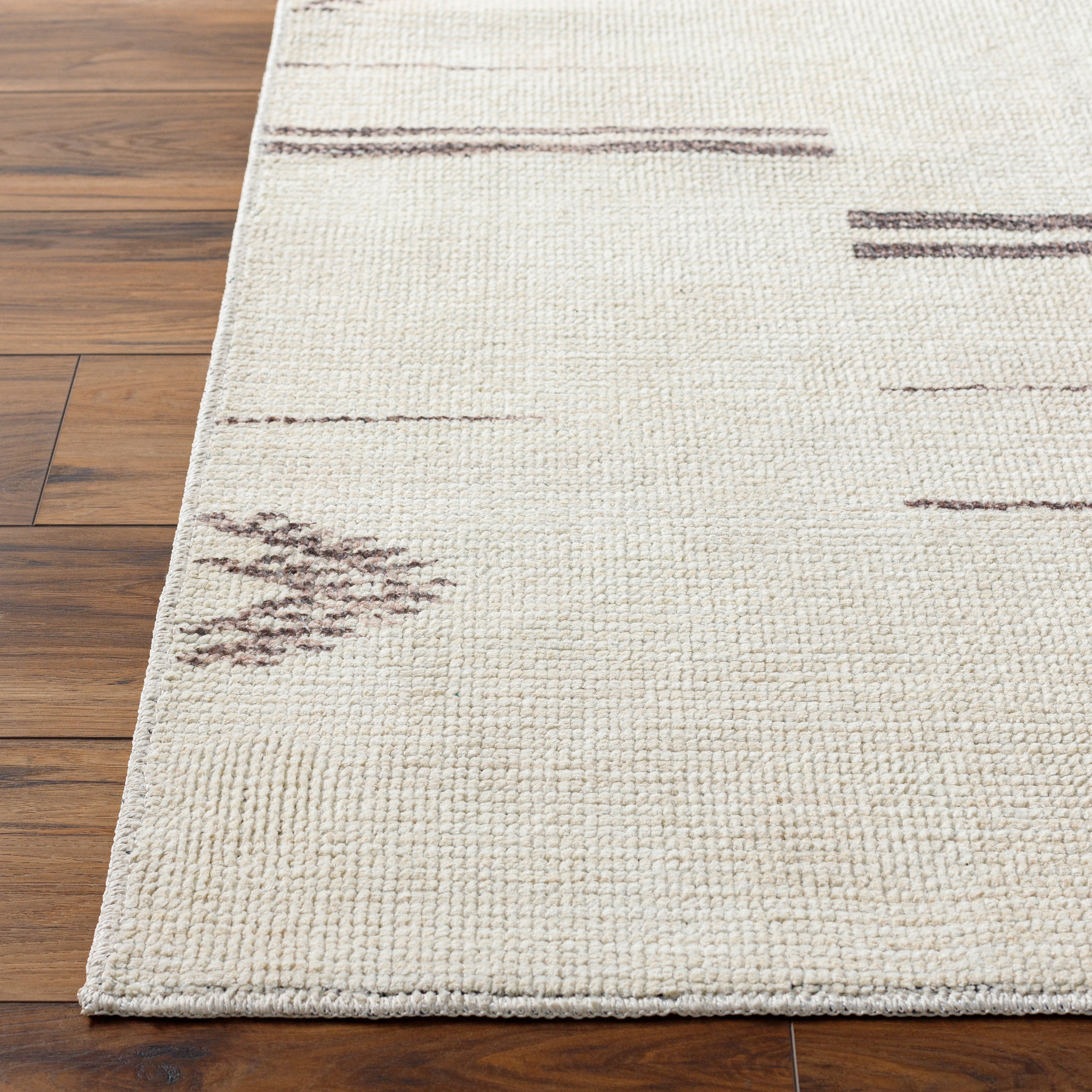 Becki Owens Rivi Ivory / Granite Rug 0-RUGS-patterned Surya