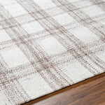 Becki Owens Sammy Tan Plaid Rug 0-RUGS-patterned Surya
