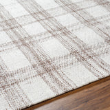 Becki Owens Sammy Tan Plaid Rug 0-RUGS-patterned Surya