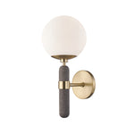 FLOOR MODEL - Brielle Wall Sconce - Aged Brass LIGHTING - floor model Hudson Valley Lighting