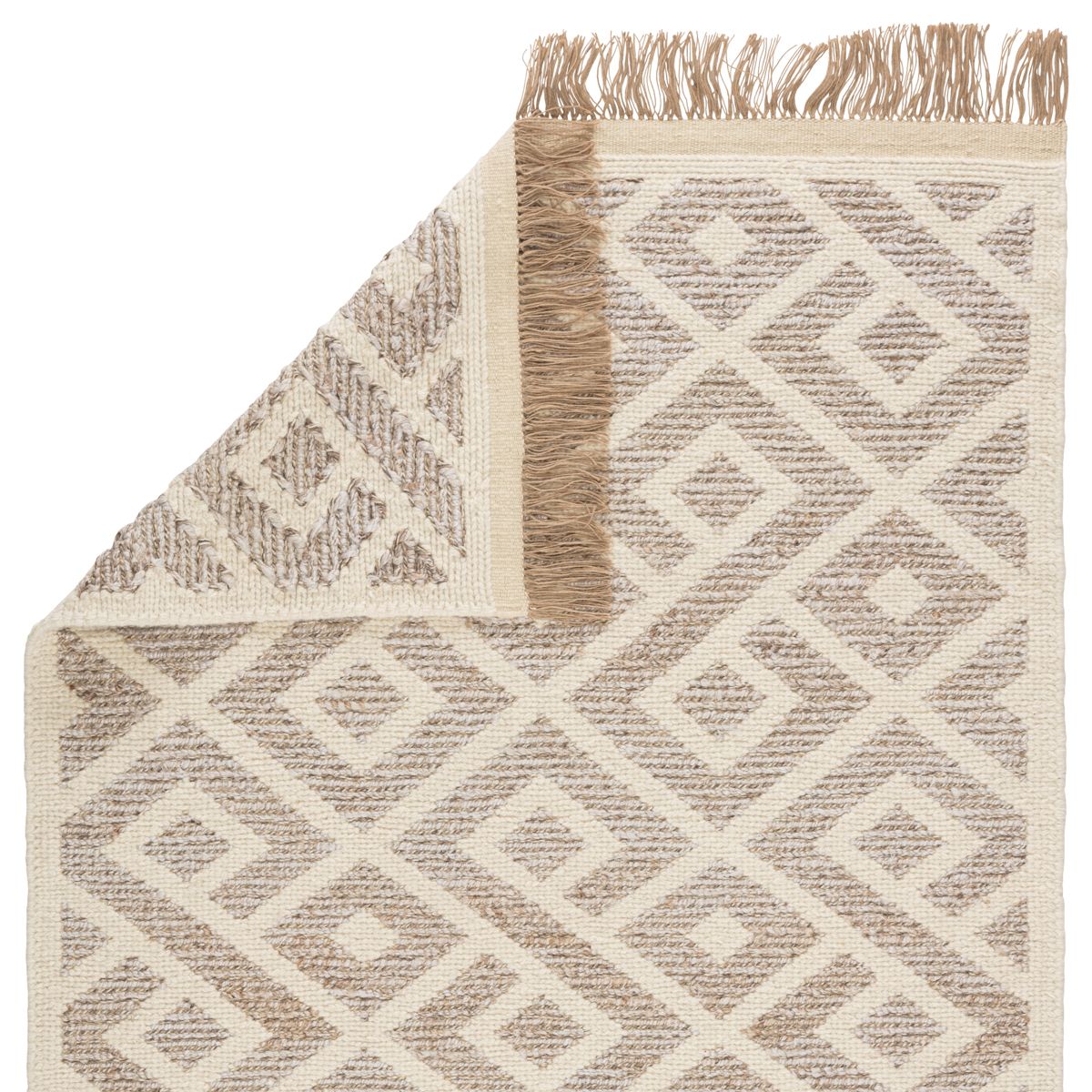 Diamond Jute & Wool Rug RUGS - wool Loloi