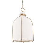 Eldridge Pendant LIGHTING - pendant Hudson Valley Lighting Aged Brass