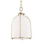 Eldridge Pendant LIGHTING - pendant Hudson Valley Lighting Aged Brass