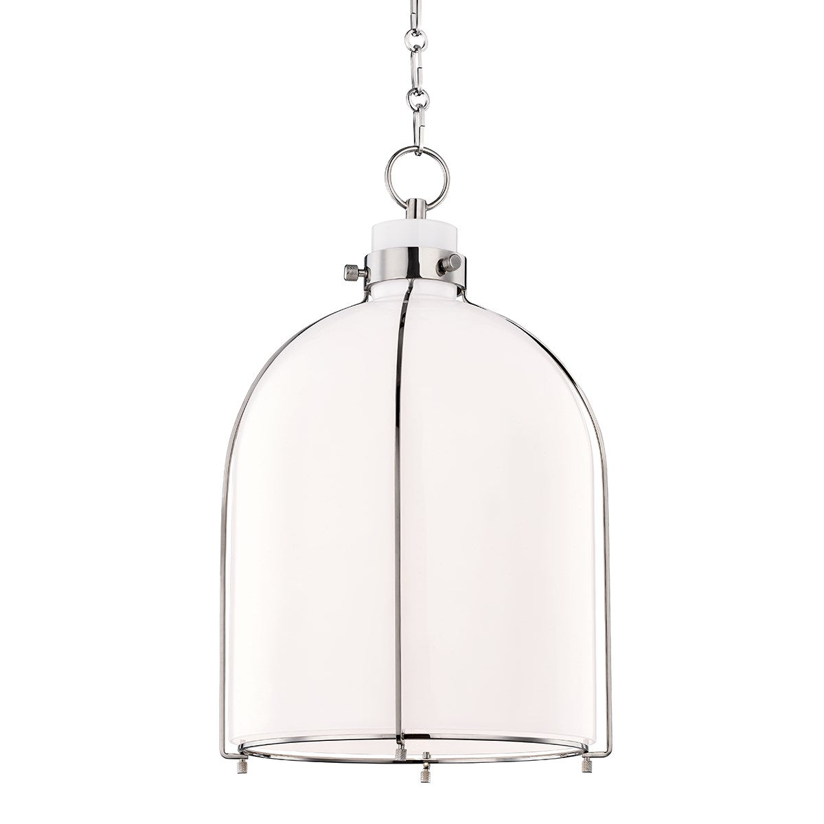 Eldridge Pendant LIGHTING - pendant Hudson Valley Lighting Polished Nickel