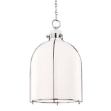 Eldridge Pendant LIGHTING - pendant Hudson Valley Lighting Polished Nickel