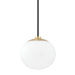 Estee Pendant LIGHTING - pendant Hudson Valley Lighting Aged Brass