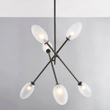 Alberton Chandelier - Large LIGHTING - chandelier Hudson Valley Lighting Black Brass