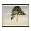 "Watercolour Fir Tree" Framed Art Print - Rug & Weave