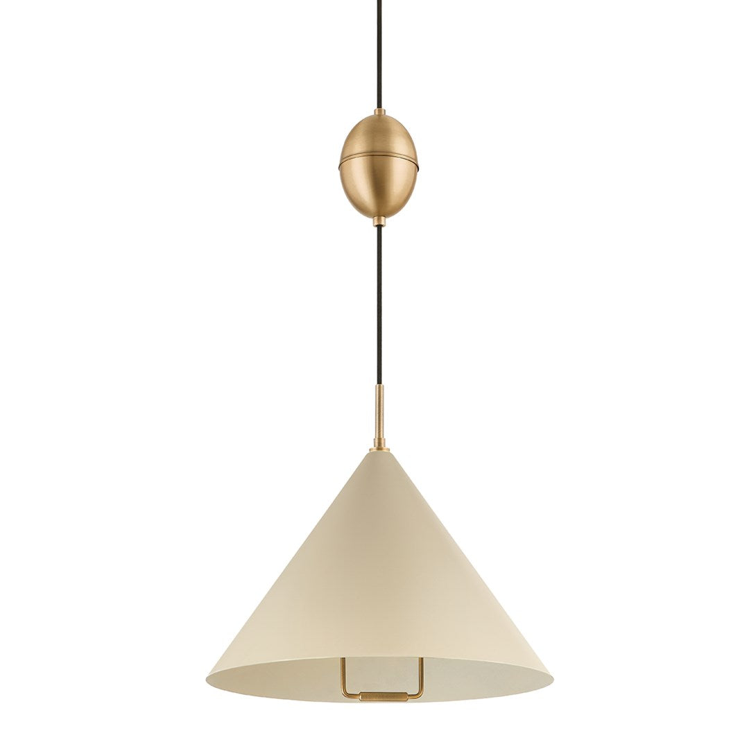 Fontana Pendant LIGHTING - pendant Hudson Valley Lighting Cream