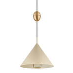 Fontana Pendant LIGHTING - pendant Hudson Valley Lighting Cream