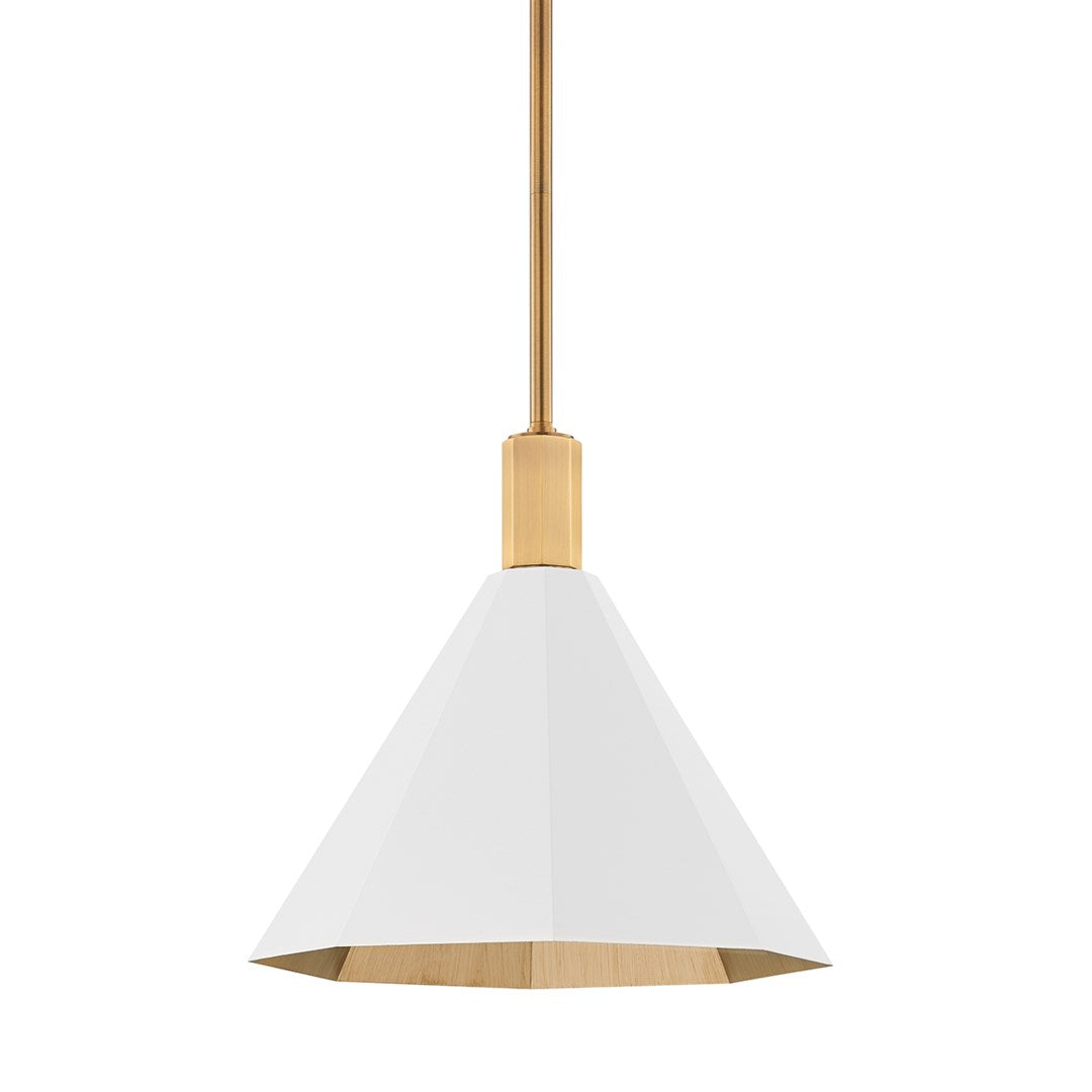 Huntley Pendant - White LIGHTING - pendant Hudson Valley Lighting Medium