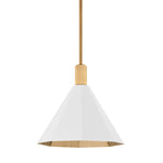Huntley Pendant - White LIGHTING - pendant Hudson Valley Lighting Medium