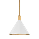 Huntley Pendant - White LIGHTING - pendant Hudson Valley Lighting Medium