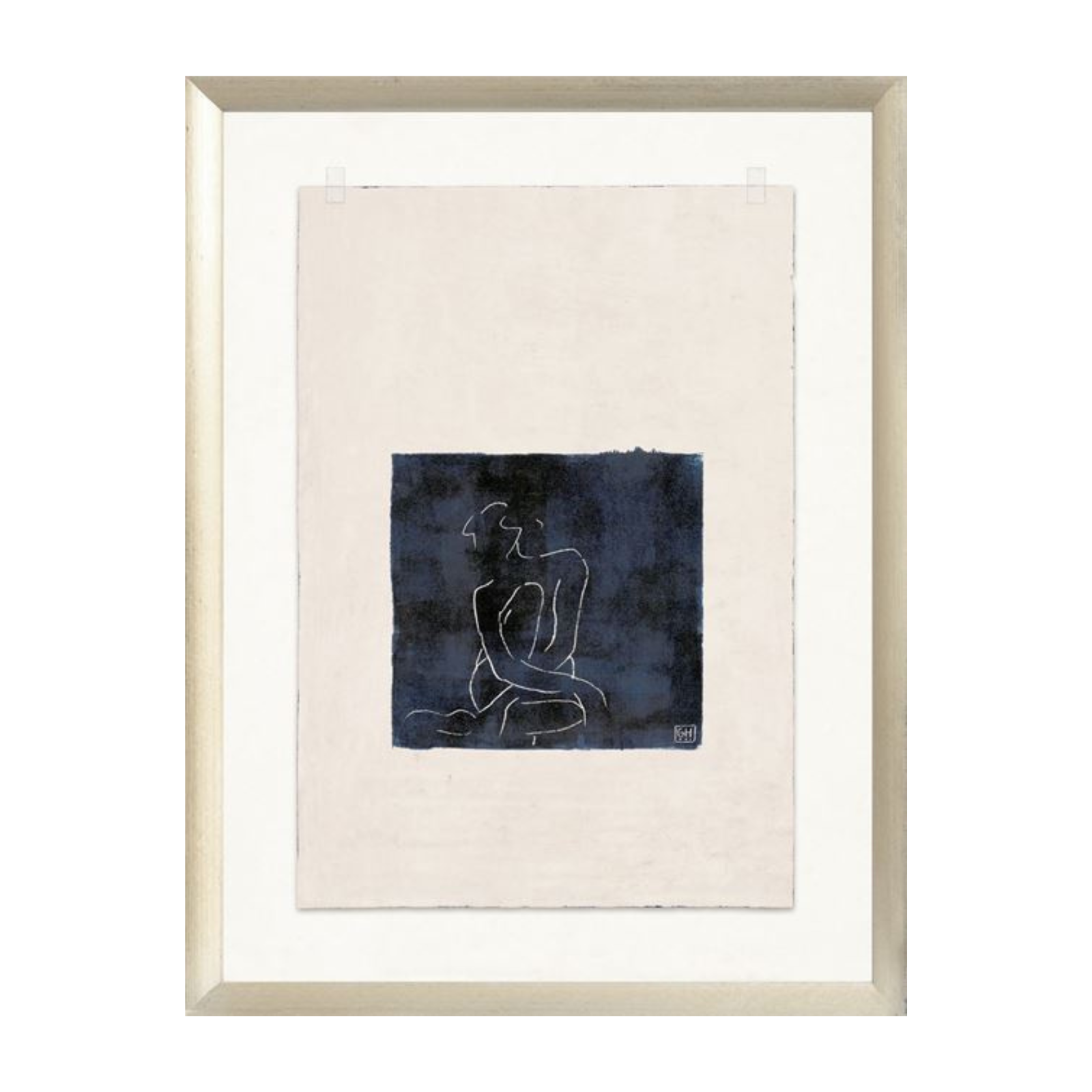 "Figure Line Drawing III" Framed Art Print ARTWORK - framed print Celadon Art