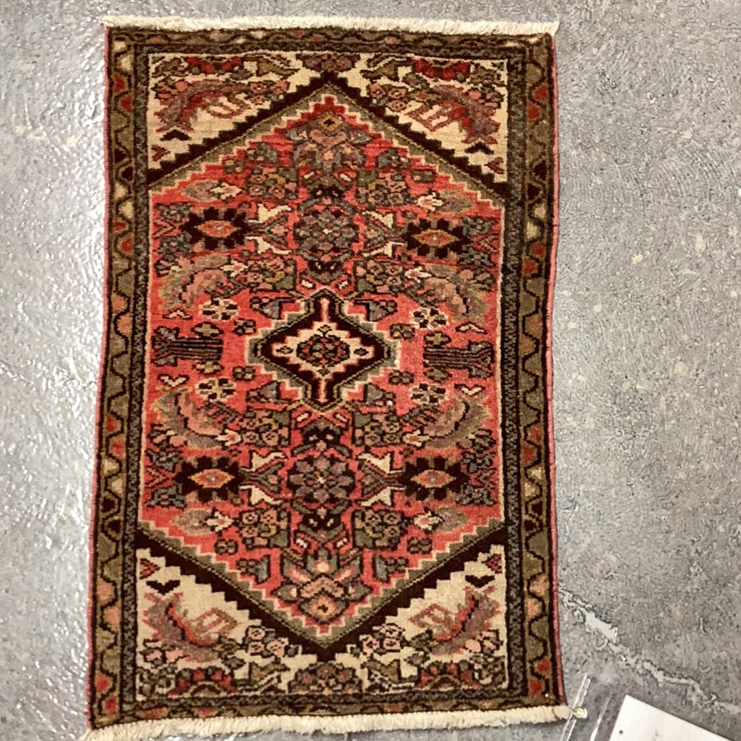 Vintage Rug 2’8” x 1’8” RUGS - vintage Rug and Weave