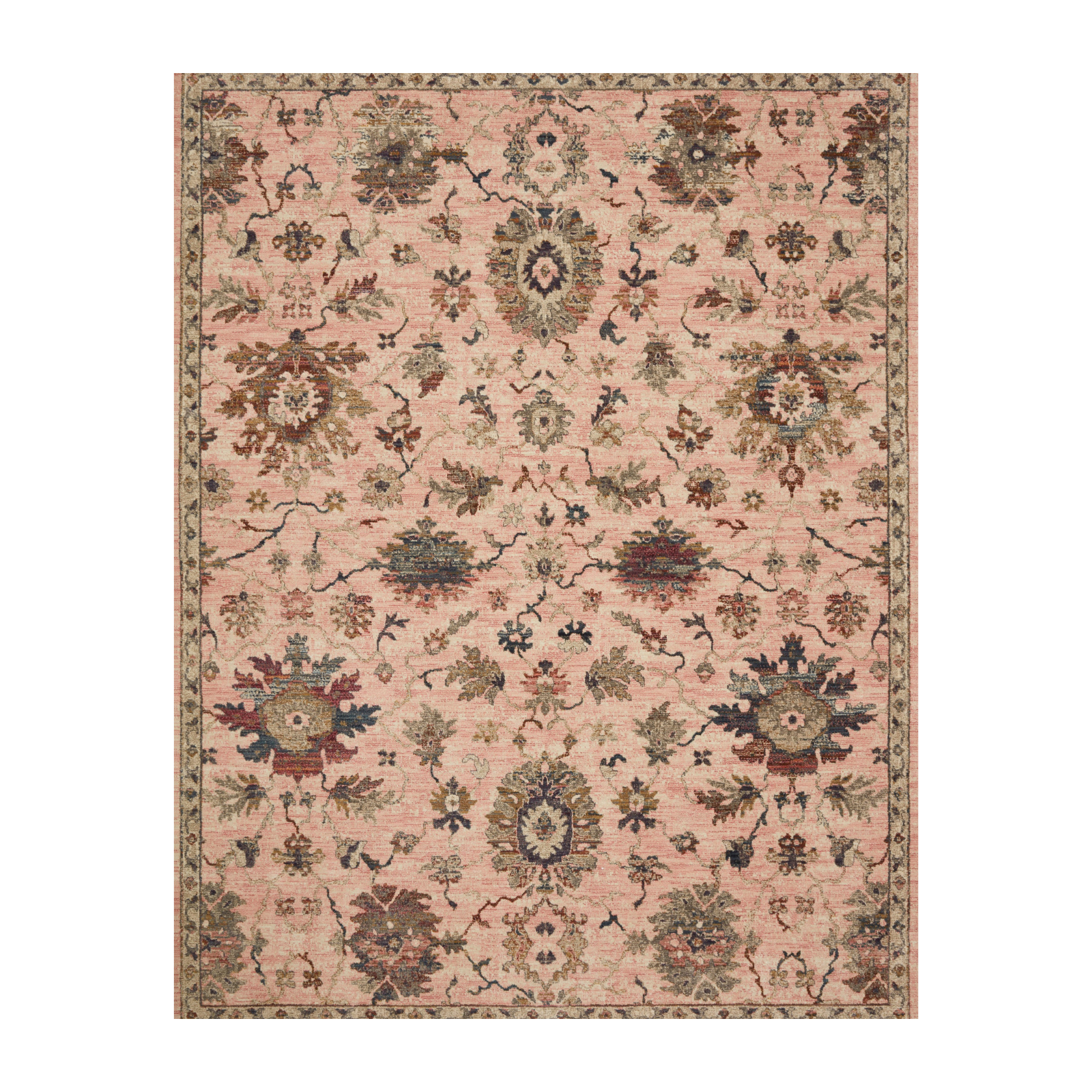 Loloi Giada Blush / Multi Rug RUGS - patterned Loloi 18" x 18" sample