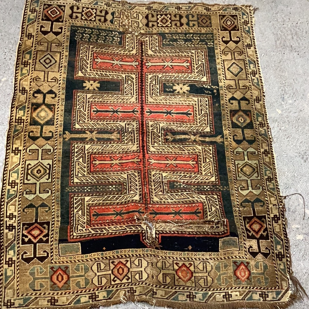 Vintage rug - 3’0 x 4’1” RUGS - vintage Rug and Weave