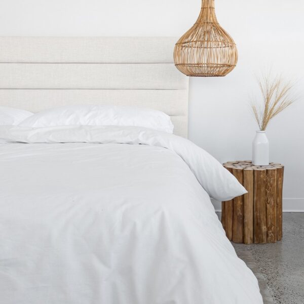FLOOR MODEL - Jasmin Queen Storage Bed - Cream FURNITURE - floor model Style in Form