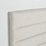 FLOOR MODEL - Jasmin Queen Storage Bed - Cream FURNITURE - floor model Style in Form