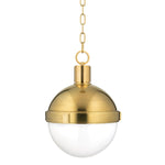 Lambert Pendant LIGHTING - pendant Hudson Valley Lighting Aged Brass