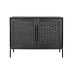 Derek Two Door Dresser - Charcoal 16 - FURNITURE - dresser LH IMPORTS