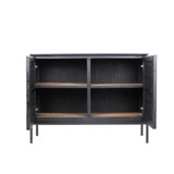 Derek Two Door Dresser - Charcoal 16 - FURNITURE - dresser LH IMPORTS