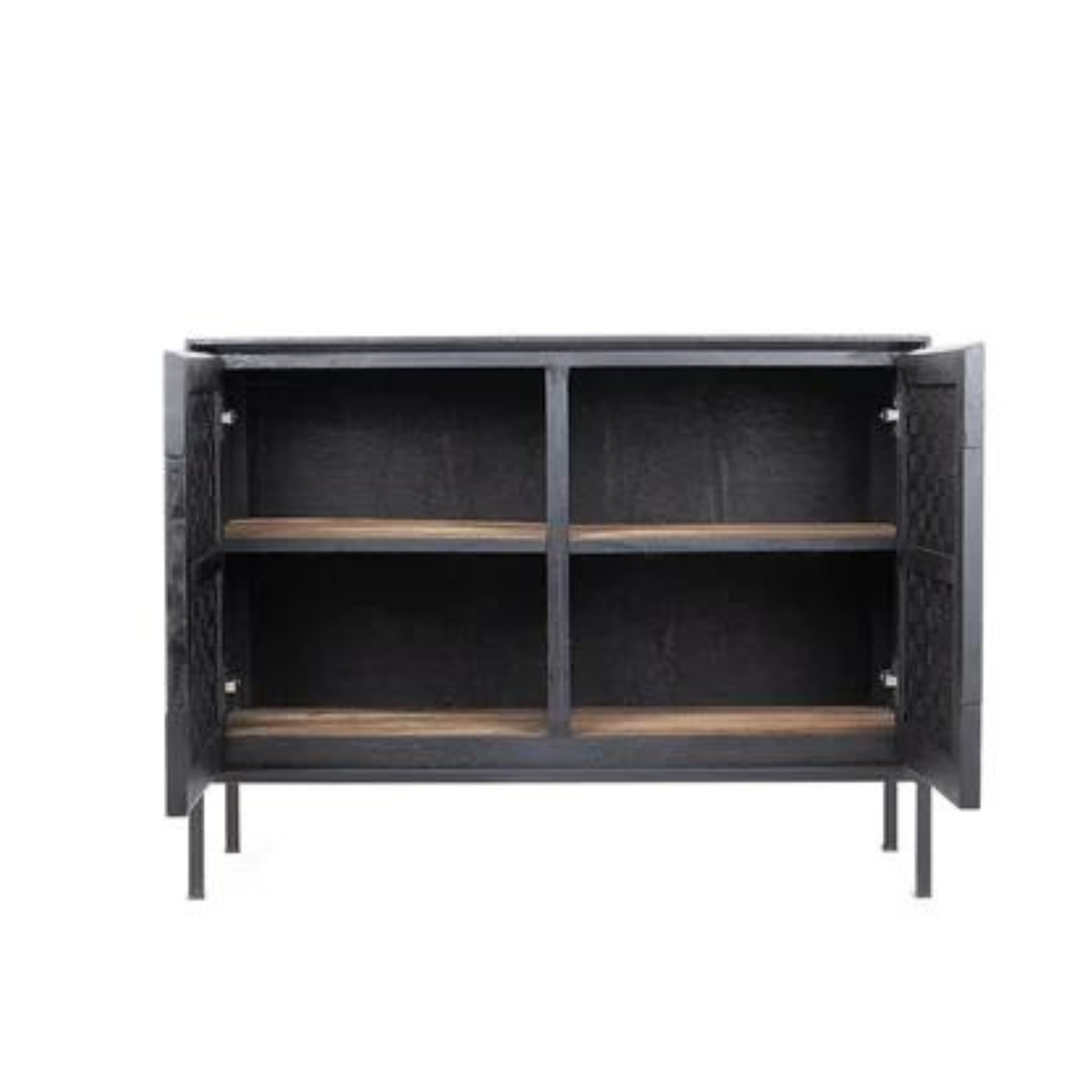 Derek Two Door Dresser - Charcoal 16 - FURNITURE - dresser LH IMPORTS