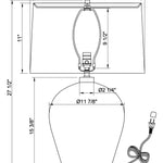 Leigh Table Lamp LIGHTING - table lamp Flow Decor