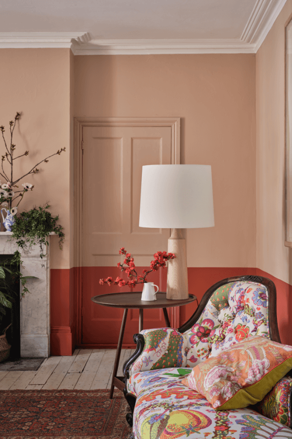 Farrow & Ball Templeton Pink No. 303 PAINT - Farrow & Ball Farrow & Ball