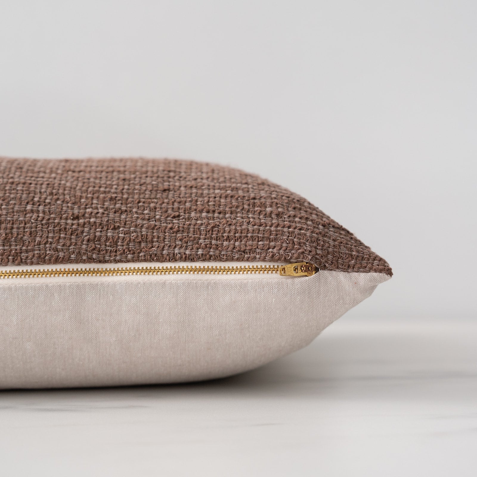 Bruno Woven Pillow Cover 2 - PILLOWS - Thai - warm Rug & Weave Pillows