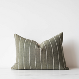 Forest Woven Pillow Cover 1 - PILLOWS - Thai - neutral Rug & Weave Pillows 14" x 20"