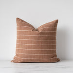 Hazelnut Woven Pillow Cover 1 - PILLOWS - Thai - neutral Rug & Weave Pillows 20" x 20"