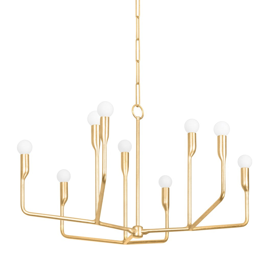 Norman Chandelier - Gold LIGHTING - chandelier Hudson Valley Lighting