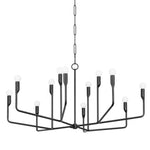 Norman Chandelier - Iron LIGHTING - chandelier Hudson Valley Lighting 42"W x 20.5"H