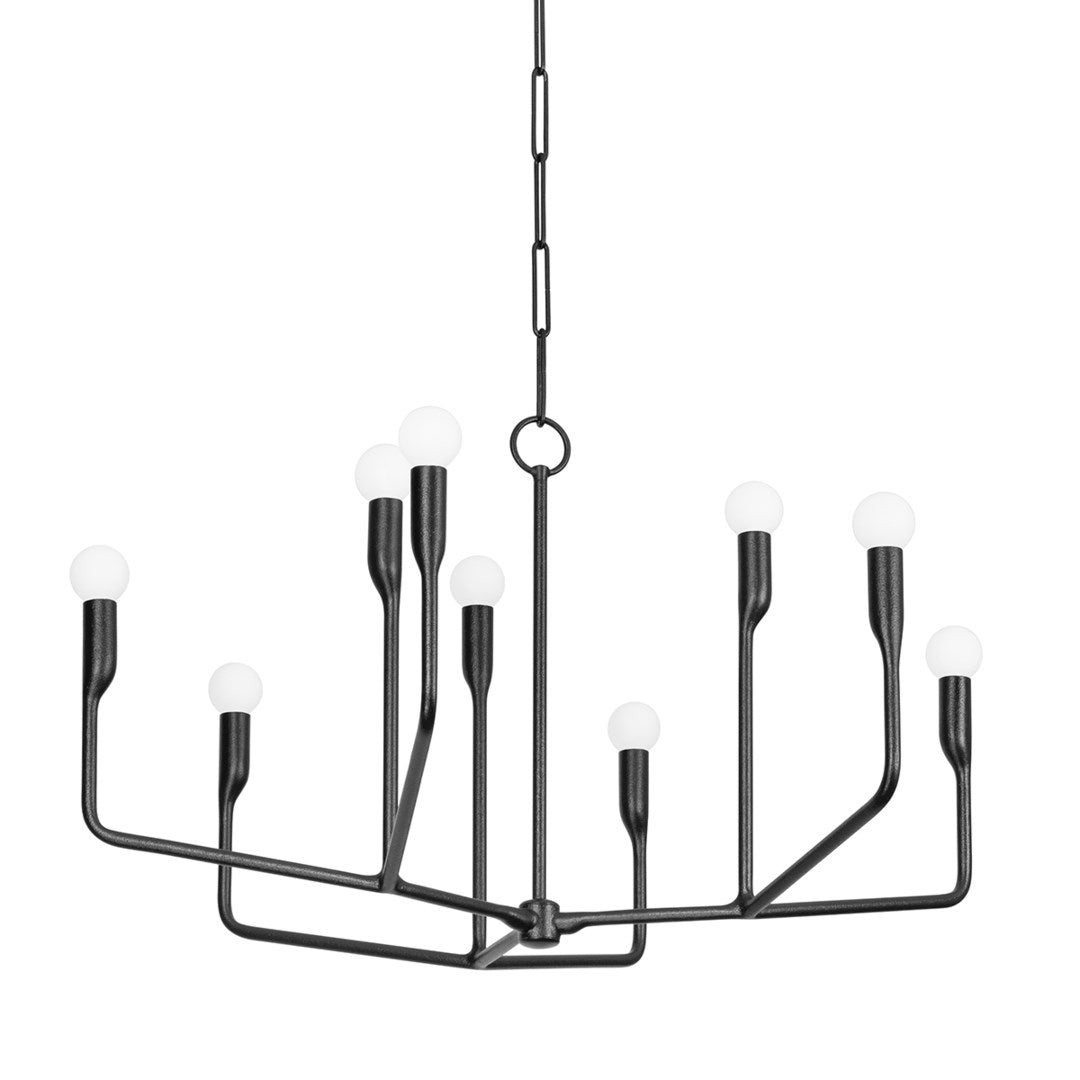 Norman Chandelier - Iron LIGHTING - chandelier Hudson Valley Lighting
