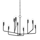 Norman Chandelier - Iron LIGHTING - chandelier Hudson Valley Lighting 32"W x 18.5"H